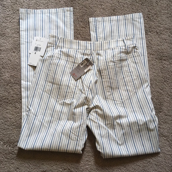 ‼️FINAL DROP‼️ NWT Sz 8 Womyn 5 pocket stripes jeans - Picture 6 of 12